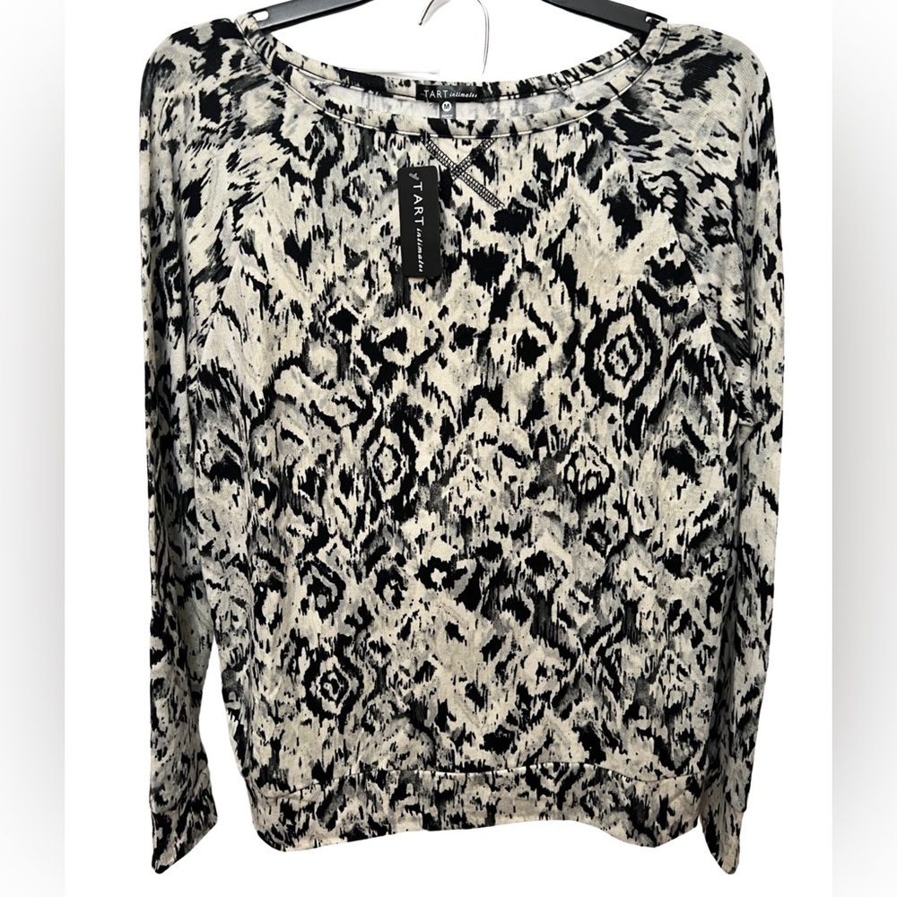 Cheetah print long sleeve lounge set with shorts